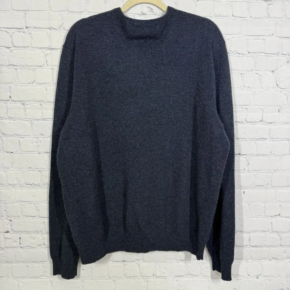 Polo Ralph Lauren 100% Lambswool V Neck Sweater Men XXL Quiet Luxury Old Money